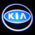 Подсветка в двери с логотипом KIA