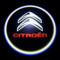 Подсветка в двери с логотипом Citroёn