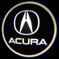 Подсветка в двери с логотипом Acura