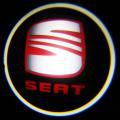 Подсветка в двери с логотипом Seat