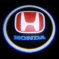 Подсветка в двери с логотипом Honda
