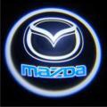 Подсветка в двери с логотипом Mazda