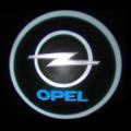 Подсветка в двери с логотипом Opel