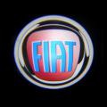 Подсветка в двери с логотипом Fiat