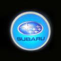 Подсветка в двери с логотипом Subaru