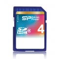 Карта памяти SDHC 4Gb Silicon Power Class 10